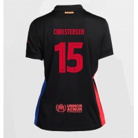 Barcelona Andreas Christensen #15 Auswärtstrikot Frauen 2024-25 Kurzarm